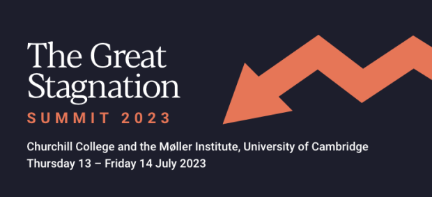 The Great Stagnation Summit branding