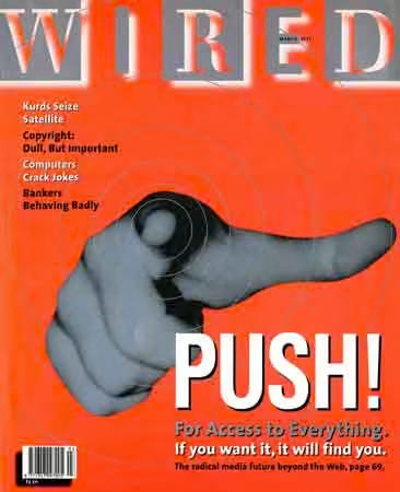 Wired magazine cover Wired magazine cover